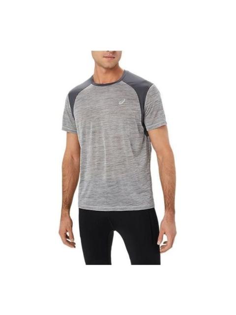 Asics ASICS Road Short Sleeve Top 'Grey' 2011C992-020