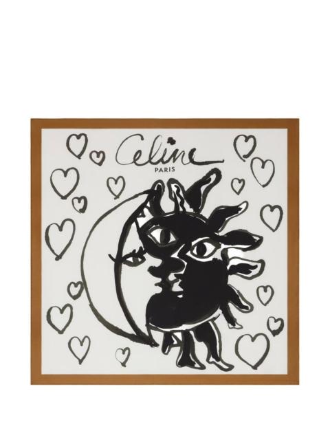 CELINE Celine Women Printed Silk Foulard