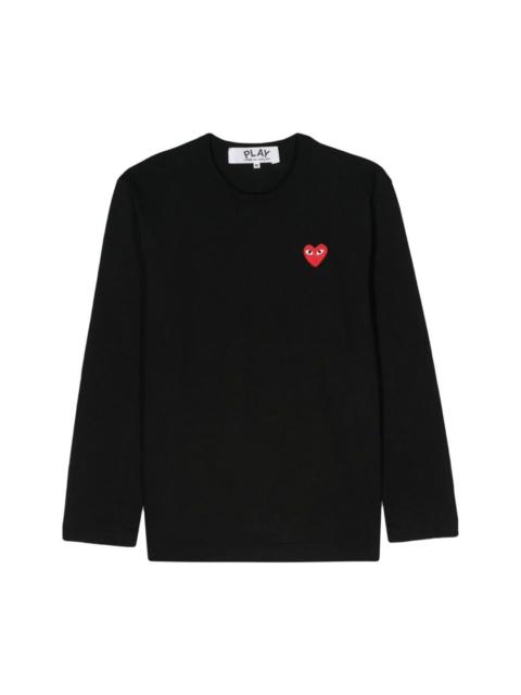 Comme des Garçons PLAY Red Emblem Tee