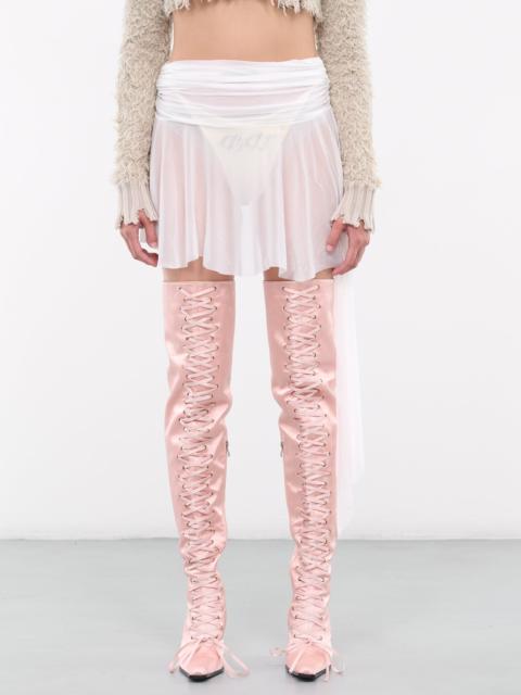 DIDU Lacing High Boots