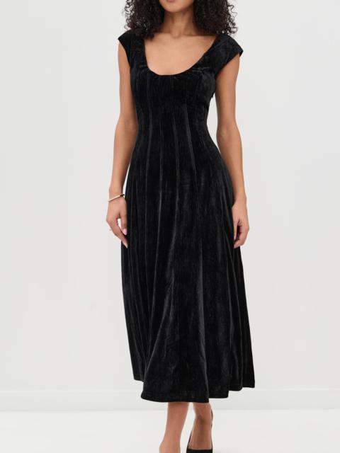 GUIZIO Leila Velvet Dress