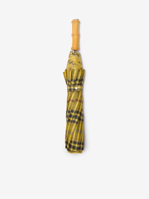 Burberry Check Folding Umbrella