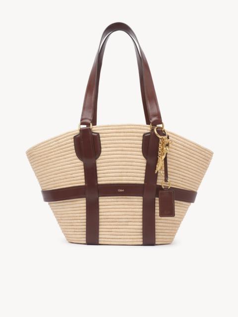 Chloé LARGE KERALA 25 BASKET IN RAFFIA