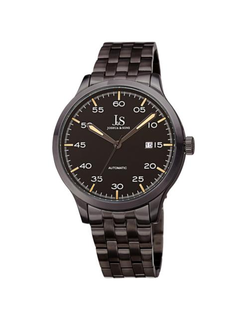 Other Designers Joshua and Sons Quartz Black Dial Men's Watch JX149BK