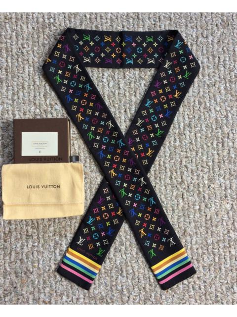 Louis Vuitton NEW S/S 2003 Vuitton Murakami Multicolor Monogram Scarf