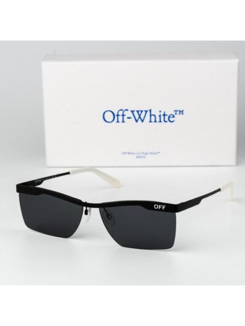 Off-White Off-White RIMINI Women Sunglasses Black Rectangle OERI095F 1007 NEW AUTHENTIC