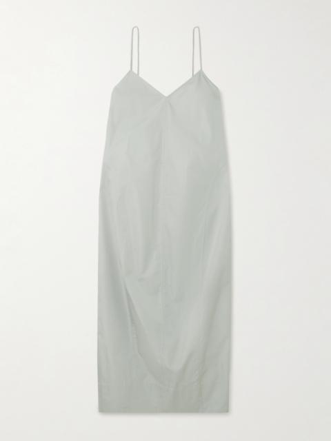 ST. AGNI Recycled-taffeta Midi Dress