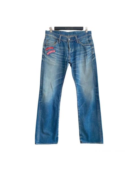 Other Designers Japanese Brand × TMT - TMT Japan Denim Jeans Patches 'fighting gym'