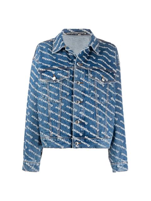 Alexander Wang Jacket White Logo