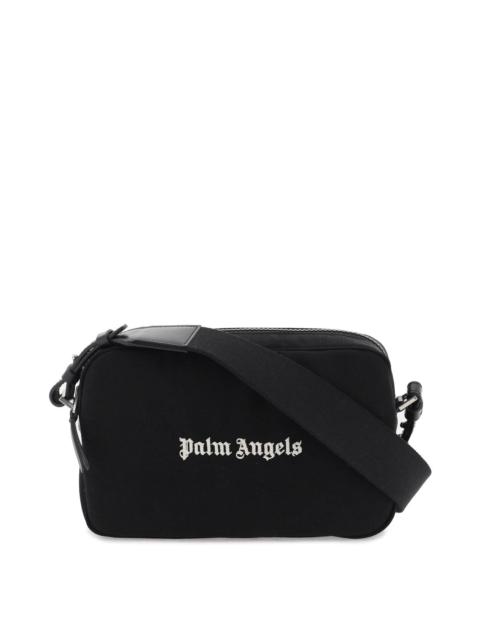 Palm Angels Embroidered Logo Camera Bag With Men