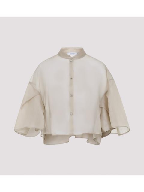 Max Mara Max Mara Organza Cape