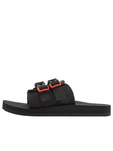 The North Face (WMNS) THE NORTH FACE Trekking Base Camp Strap Slides 'Black Red' 819W-IH7