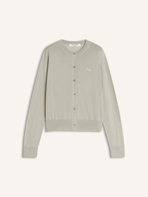 Maison Kitsuné BABY FOX FINE MERINO REGULAR CARDIGAN