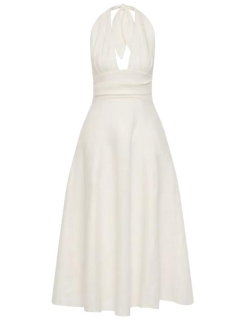 FAITHFULL Bianca Midi Dress White