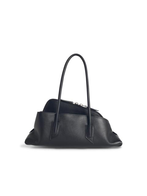 THE ATTICO The Attico LA Passeggiata Small Black Leather Bag