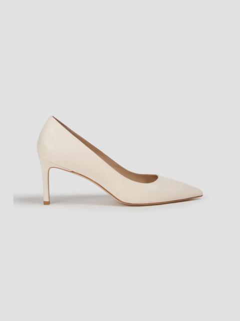Stuart Weitzman Leigh 75 leather pumps