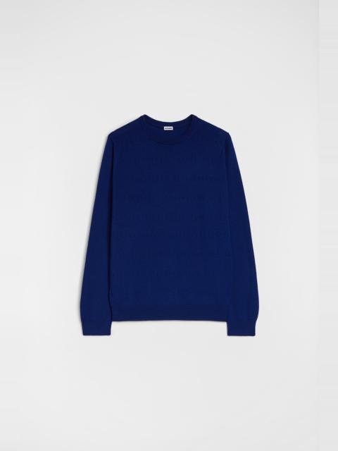 Jil Sander Wool Pointelle Sweater