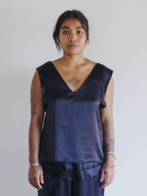 BASERANGE Kin Top
                  - Silk Satin