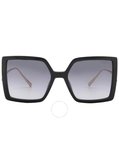 Chopard Chopard Grey Gradient Square Ladies Sunglasses IKCH334 0BLK 56