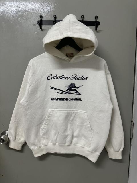 Other Designers Vintage OLD ENGLAND Apache Surfing Logo Hoodie