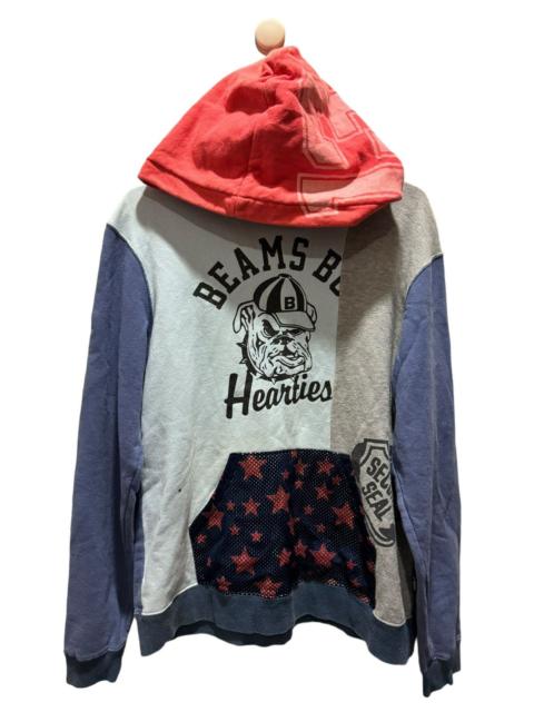 BEAMS PLUS DECONSTRUCTIVE UNPARALLEL BEAMSBOY BULLDOG HEARTIES HOODIES