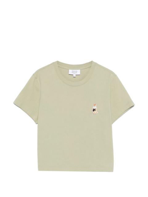 Maison Kitsuné Maison Kitsuné Embroidered T-shirt