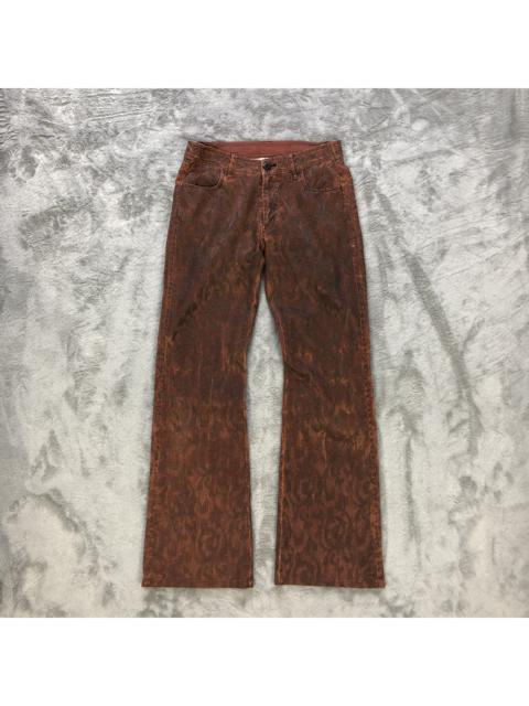 Other Designers Japanese Brand - FLARE🔥 LAST NOTE FIRE EMBROIDERY PANTS #6241-220