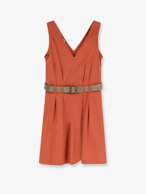 Brunello Cucinelli Brunello Cucinelli Mini Dress with belt