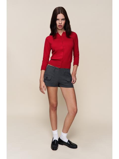 GUIZIO PENELOPE PATCH POCKET SHORT