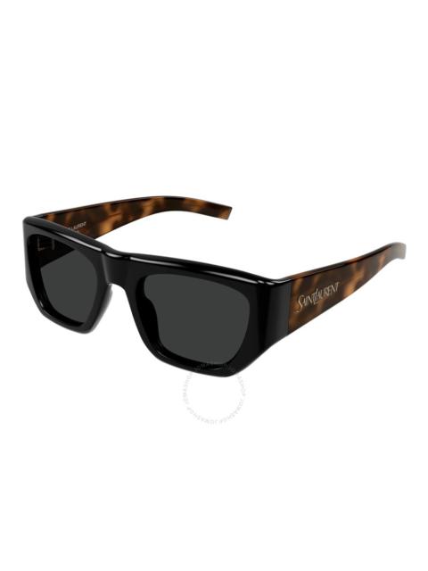 SAINT LAURENT Saint Laurent Black Square Ladies Sunglasses SL 740 004 52