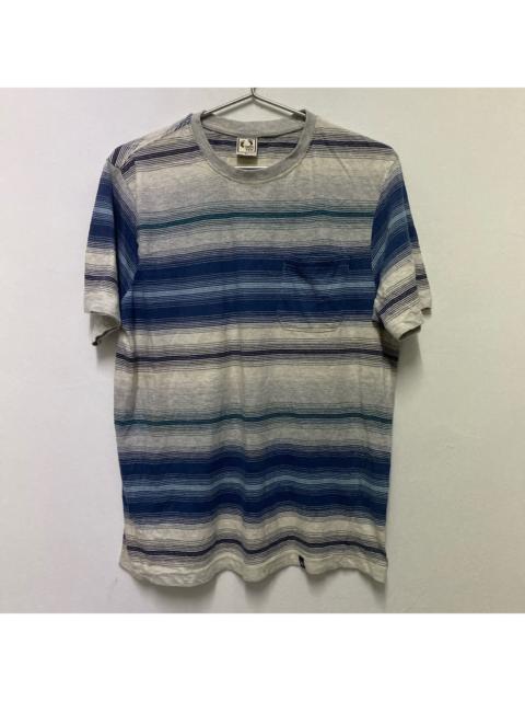 Other Designers Hang Ten Stripped Tshirt Single Pocket 