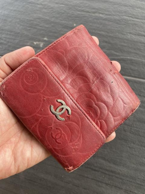 CHANEL Authentic Chanel Leather Wallet