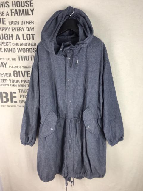 Other Designers Kai Aakmann - UNI3EX Kai-Aakmann FISHTAIL PARKA HOODIE