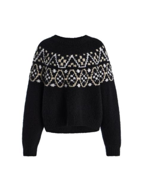 NILI LOTAN Chrissy Cashmere Sweater black