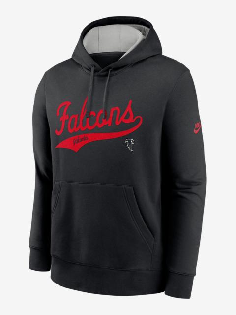 Nike Atlanta Falcons Rewind Club Logo Men's Nike NFL Pullover Hoodie