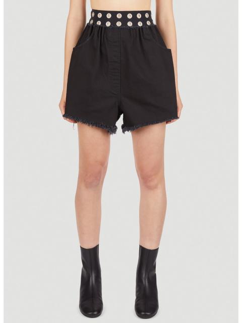 Raf Simons Raf Simons Women Eyelet Shorts
