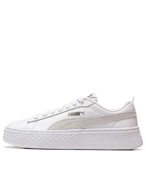 PUMA (WMNS) PUMA Smash Platform Low 'White' 366487-06