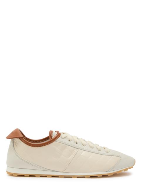 JACQUEMUS Jacquemus Les Tennis Textured Leather Sneakers