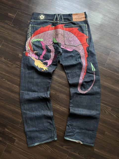 Other Designers RMC Jeans - 🔥 YOROPIKO BY MARTIN YATMING RMC DRAGON EMBROIDERY DENIM
