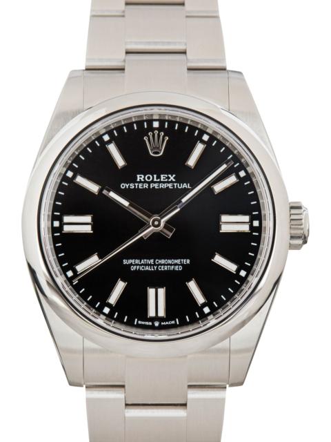 ROLEX Pre-owned Rolex Oyster Perpetual 41 Ref 134300 Black Dial