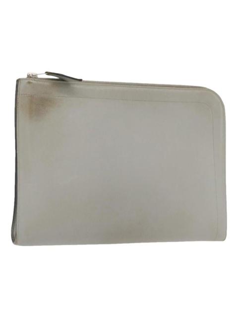 Hermès Vegan leather clutch bag