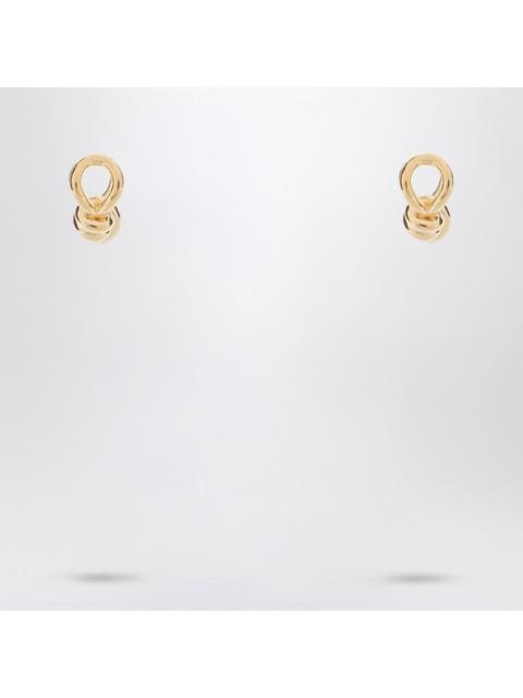 Bottega Veneta Bottega Veneta Women Gold-Plated Sterling Silver Knot Earrings