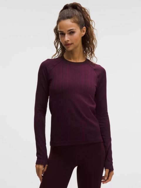 lululemon Rest Less Variegated Ribbed Pullover