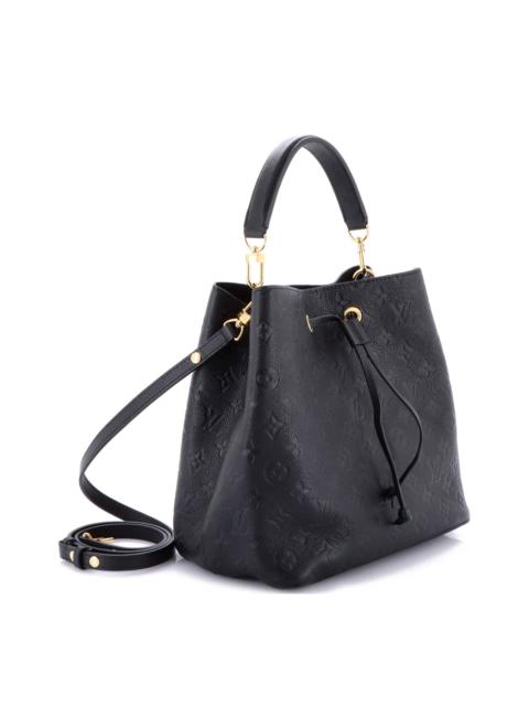 Louis Vuitton Louis Vuitton Black Monogram Empreinte NeoNoe MM (Authentic Pre-Loved)
