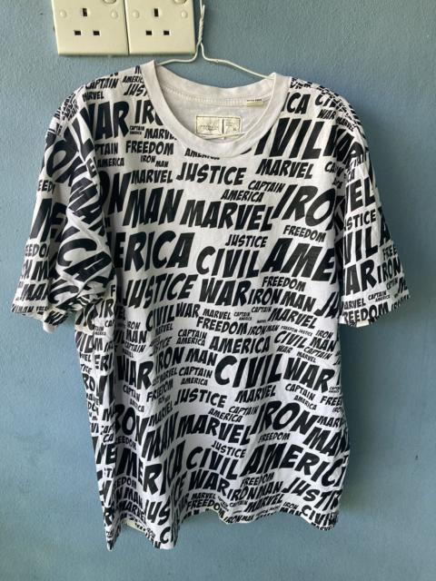 Other Designers Chocoolate full print marvel t shirt