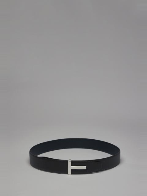 TOM FORD Soft Grain Leather Reversible T Belt 40MM