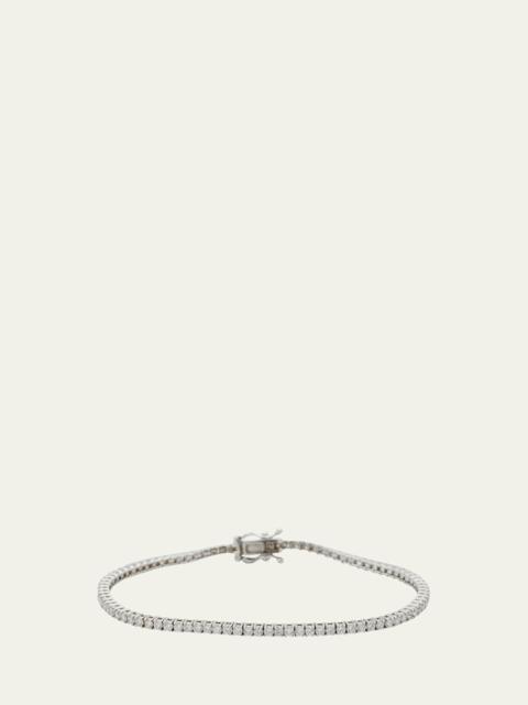 SYDNEY EVAN 14K White Gold Diamond Tennis Bracelet