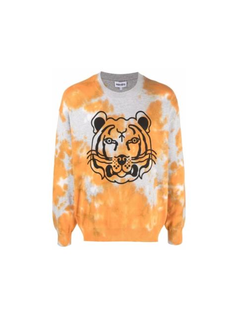 KENZO Kenzo Tie Dye Tiger Sweater Men