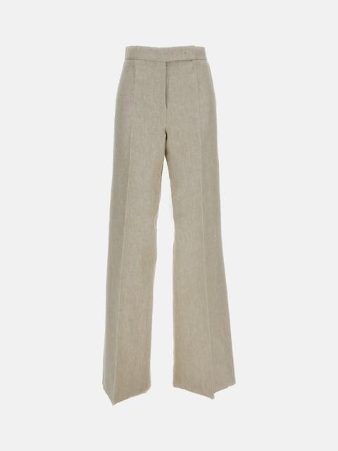 Max Mara Max Mara Women Linen Ginnico Trousers