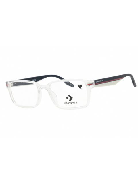 Converse Converse Men's Transparent Rectangular Eyeglass Frames CV5009